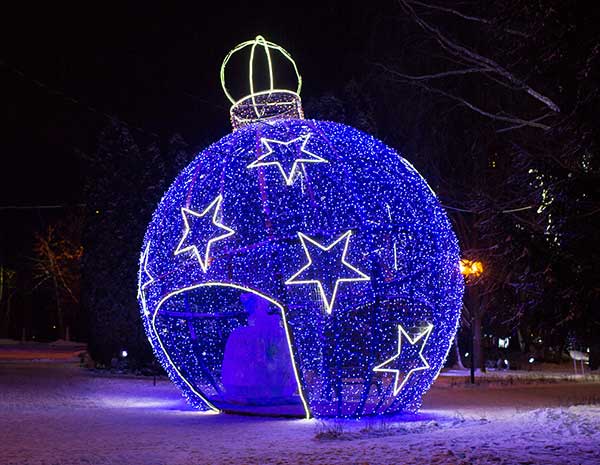 Новогодний декор в Чебоксарах